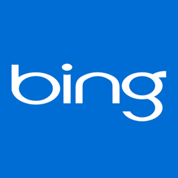 Bing Logo Blå