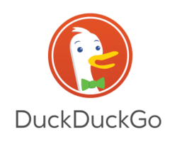 Illustration - logo for søgemaskinen Duckduckgo